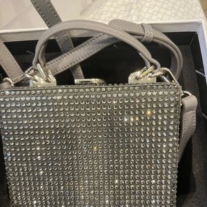 Brandon Blackwood mini Kendrick trunk diamond bag